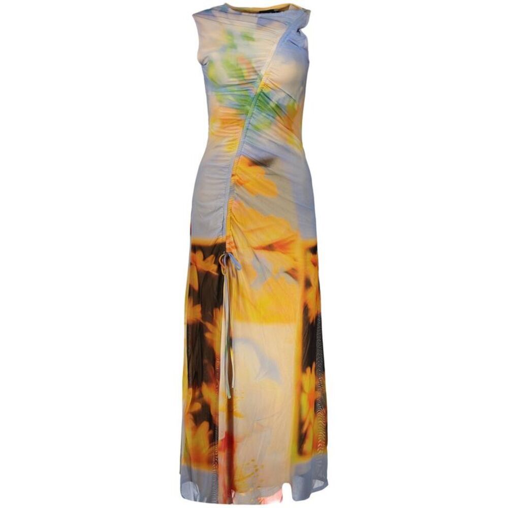 Desigual Azzurro Viscose Womens Dress - Picture 1 of 2